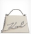 Bolso Karl signature crema